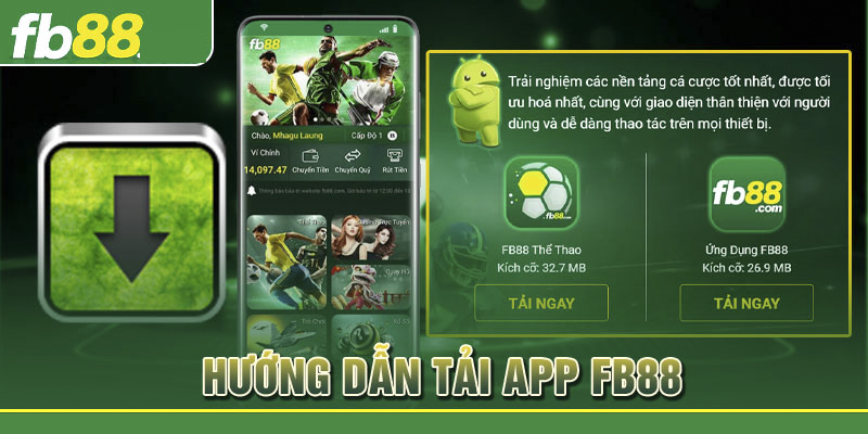 Hướng dẫn tải app fb88